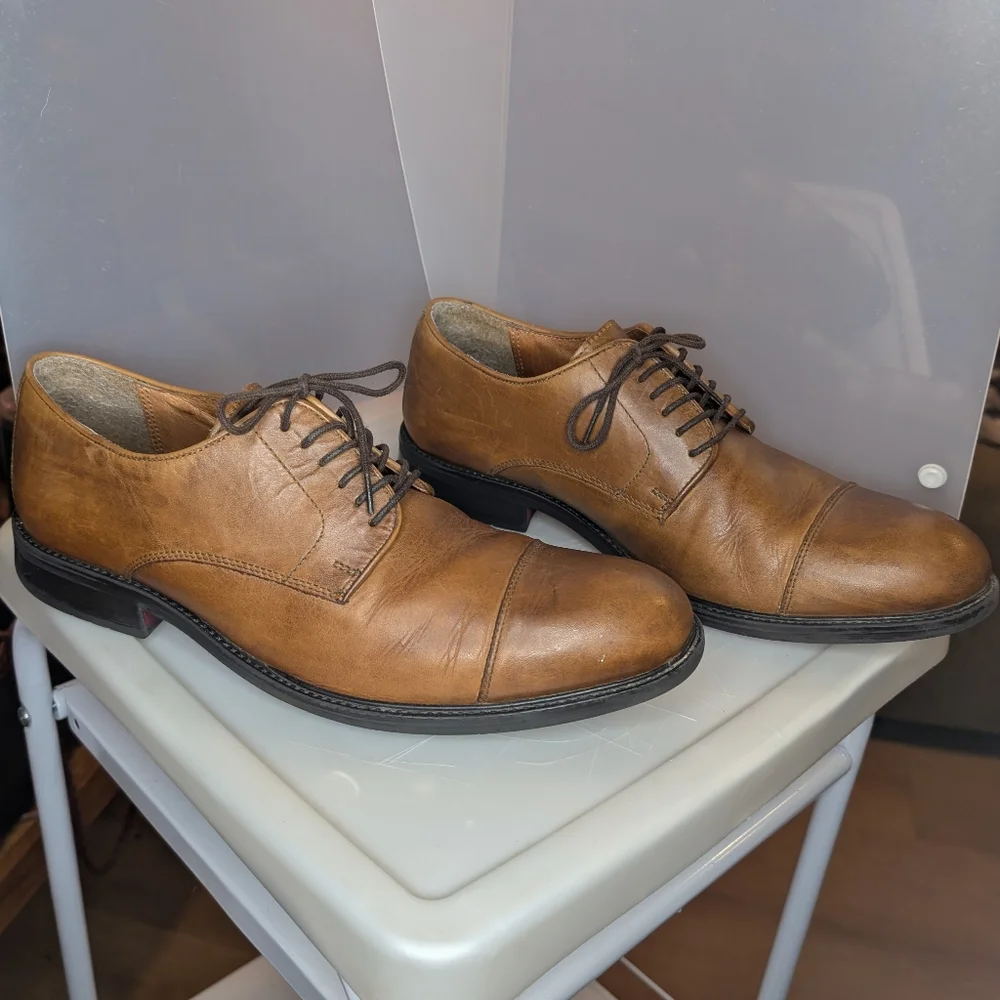 Men's‎ Brown Leather Dress Shoes